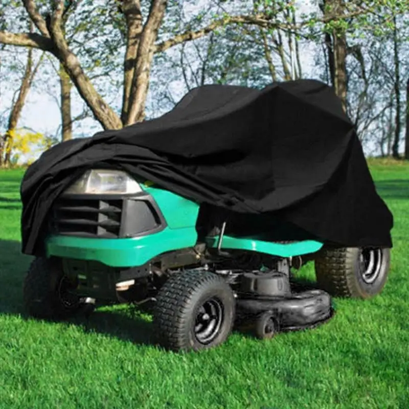 Lawn Mower Cover 210D Oxford Cloth Waterproof Snowblower Cover Outdoor Garden Sunscreen Tractor Protection Covers