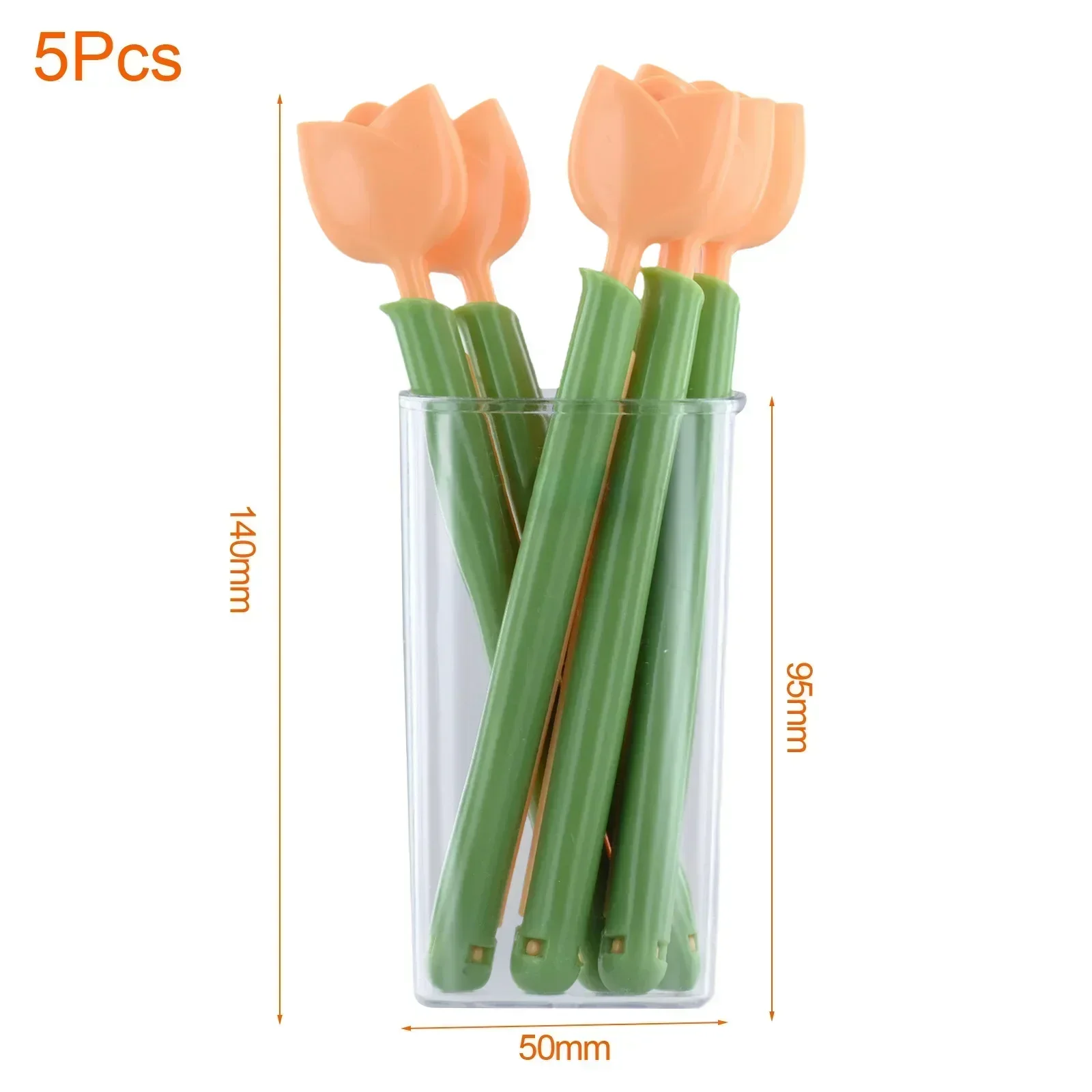 

Компактный удобный магнитный ящик для хранения Удобный магнитный ящик для хранения Зажим для закусок Зажим для сумки в форме тюльпана