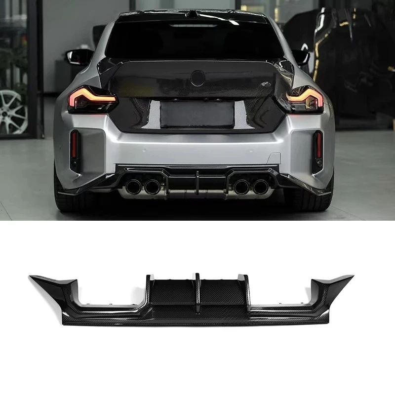 

High QualityDry Carbon Fiber CT Style Diffuser Splitters Auto Part for M2 G87 2023-in Rear Diffuser