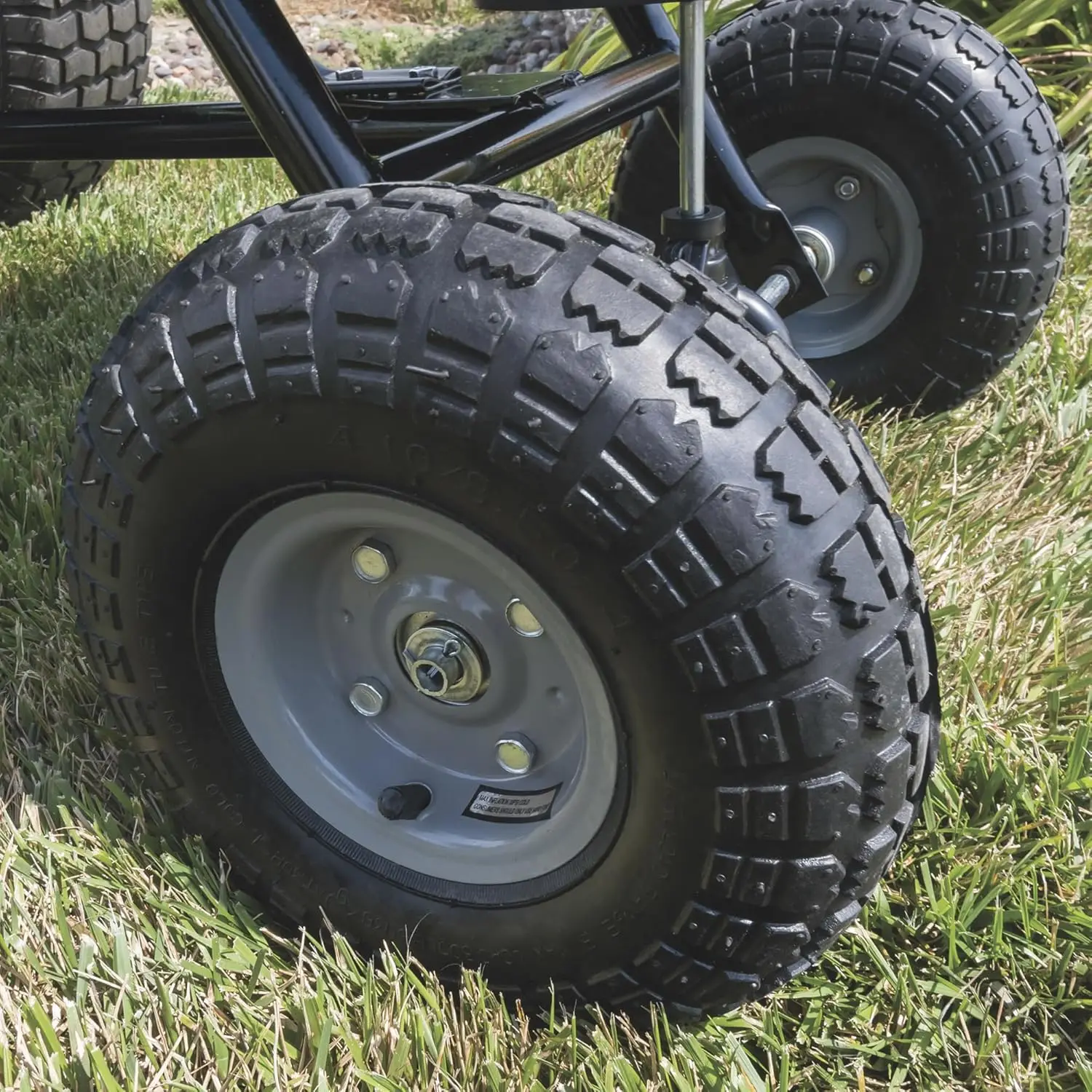 [XMSJ-在庫限り、今すぐ購入！ ]牽引式ブロードキャスト スプレッダー - 85 ポンド。 容量、モデル番号 45-0530