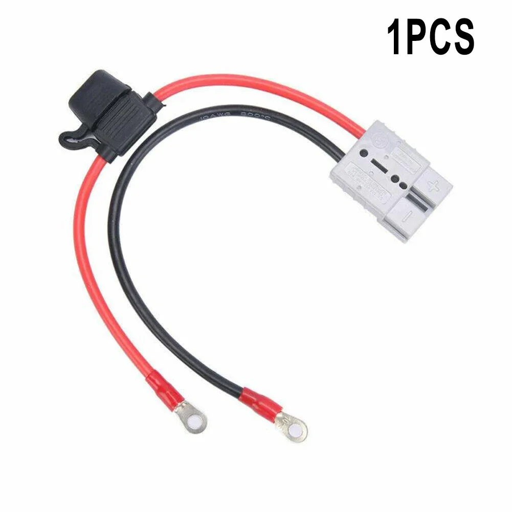 For anderson plug 50A Extension Cable With Ring Terminals battery socket Charging Connector contact for power electric Vehicles