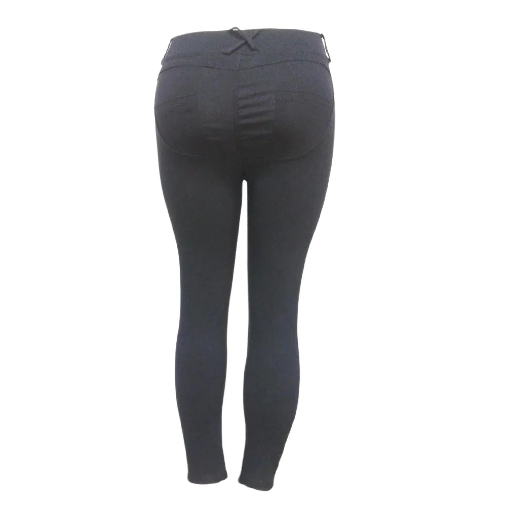 2024New Fashion Winter Women High Waist Slim Skinny Pant Legging Warm Cotton Blend Stretch Pant Pencil Trouser