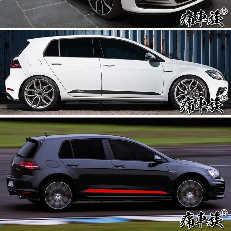 

Виниловая наклейка для автомобиля, модные спортивные наклейки, декор, автоаксессуары для Volkswagen GOLF 7 8 GTI