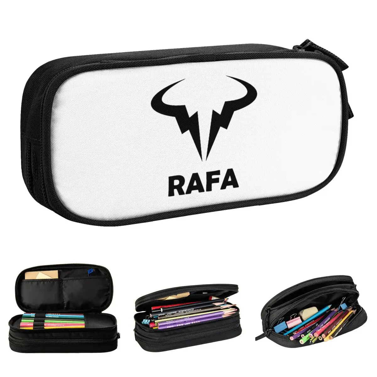 New Rafa Australian Open Tennis Pencil Cases Nadal Rafael Pencil Pouch Pen Box for Student Bags Students School Gift Stationery