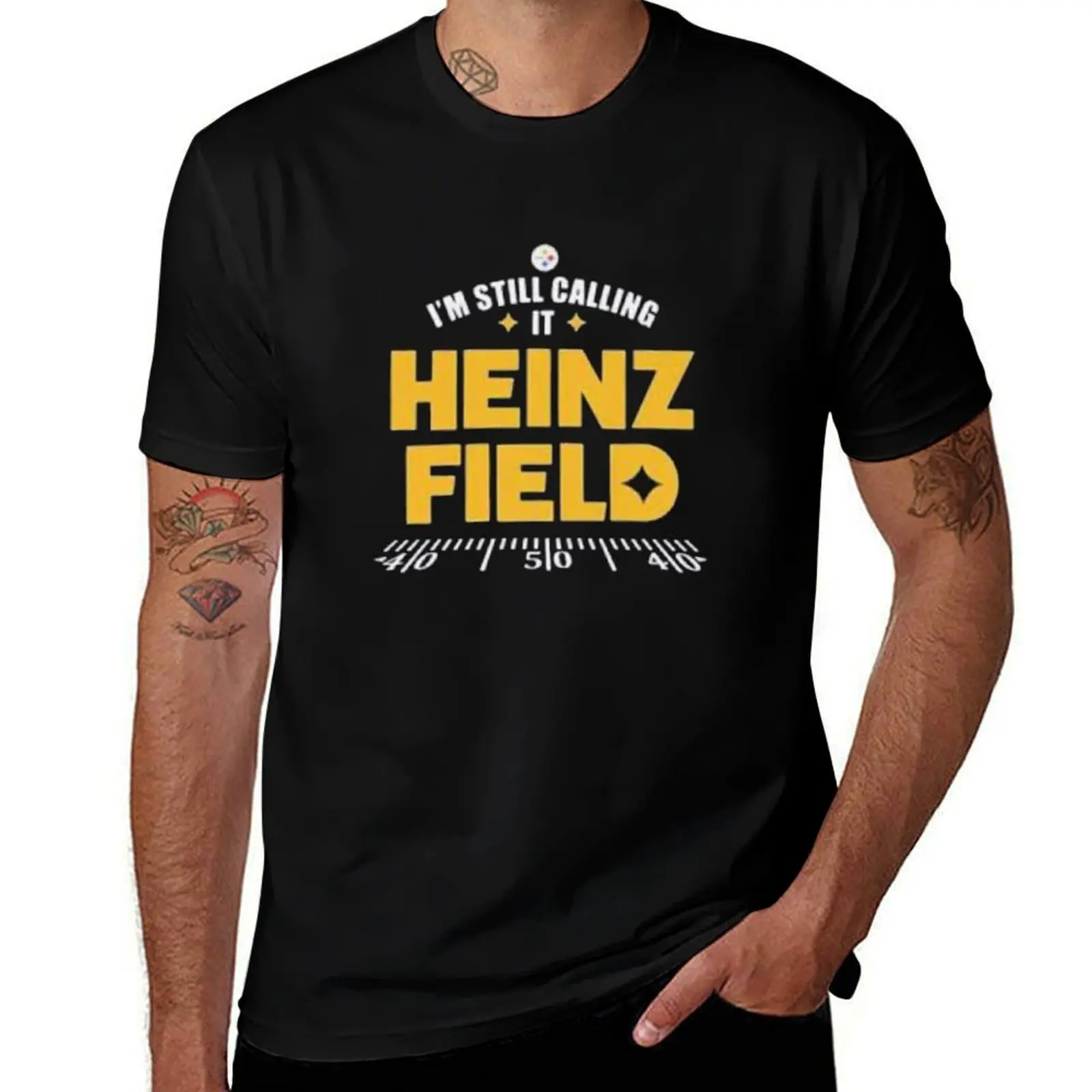 

i'm still calling it heinz field T-Shirt man t shirts for men casual t shirt man designer T-Shirt
