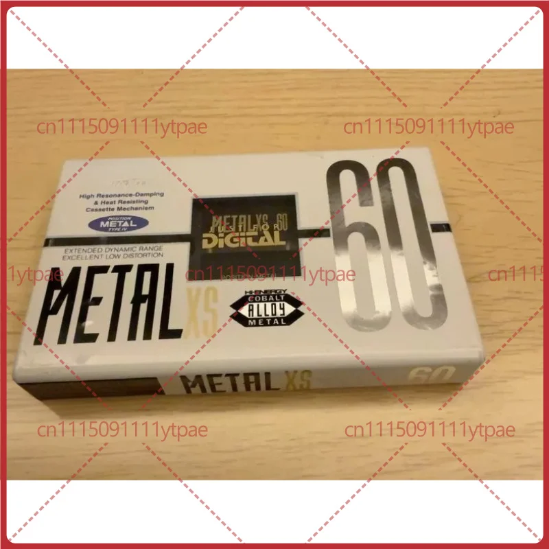 For Maxell Metal XS60 Type IV Cassette Tape, Good Condition
