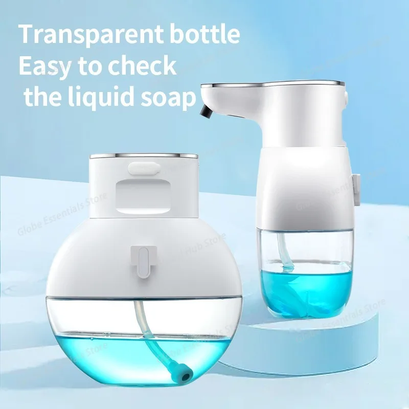 Smart Automatic Soap Foam Dispenser and Gel Bathroom Washing Hand Liquid Detergent Machine Wall Panels Mounted USB Rechargeable