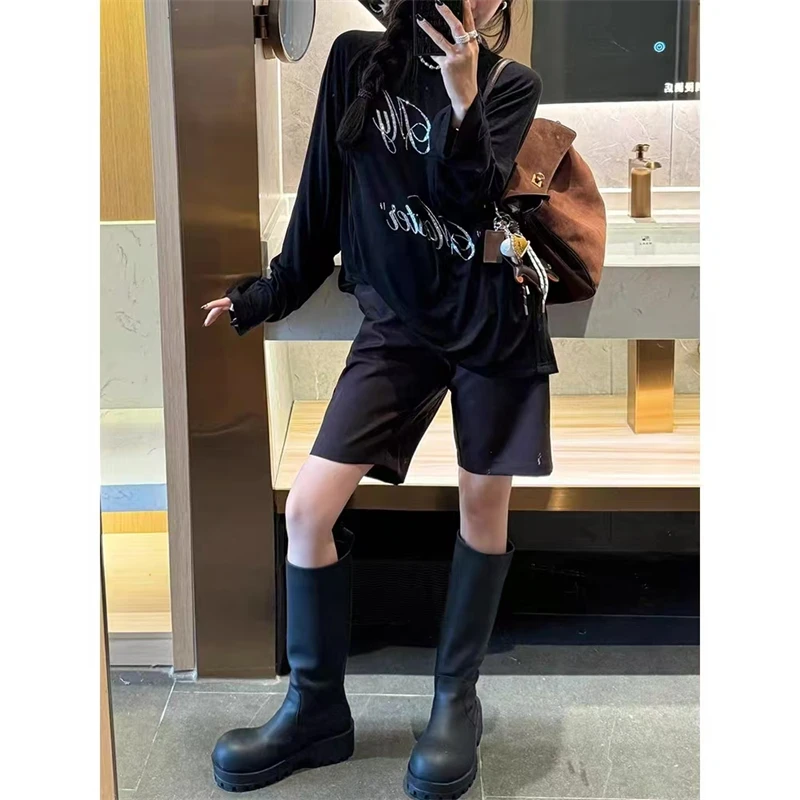 

Женская осенне-зимняя замшевая сумка, большая Capaci Lazy Sle, универсальная пригородная сумка под мышками, Briti Sle Lo Bule