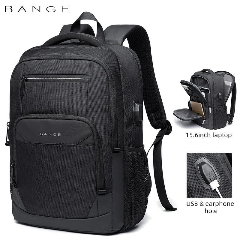 

Bange Traveling Backpack for Teenager School Bag Large Capacity 15.6 Laptop Daily USB Charging Waterproof Laptop Backpack New