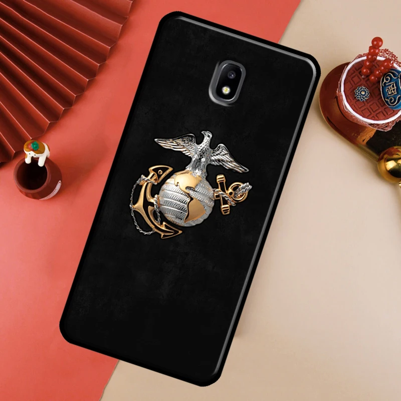 United States Marine Corps LOGO Case For Samsung J1 J3 J5 J7 2016 A3 A5 2017 A7 A9 A6 A8 J4 J6 Plus J8 2018 Phone Cover