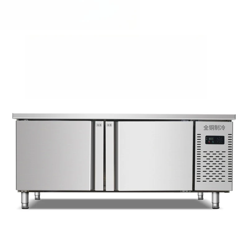 

Refrigeration workbench Commercial refrigerator console Refrigeration equipment Double temperature