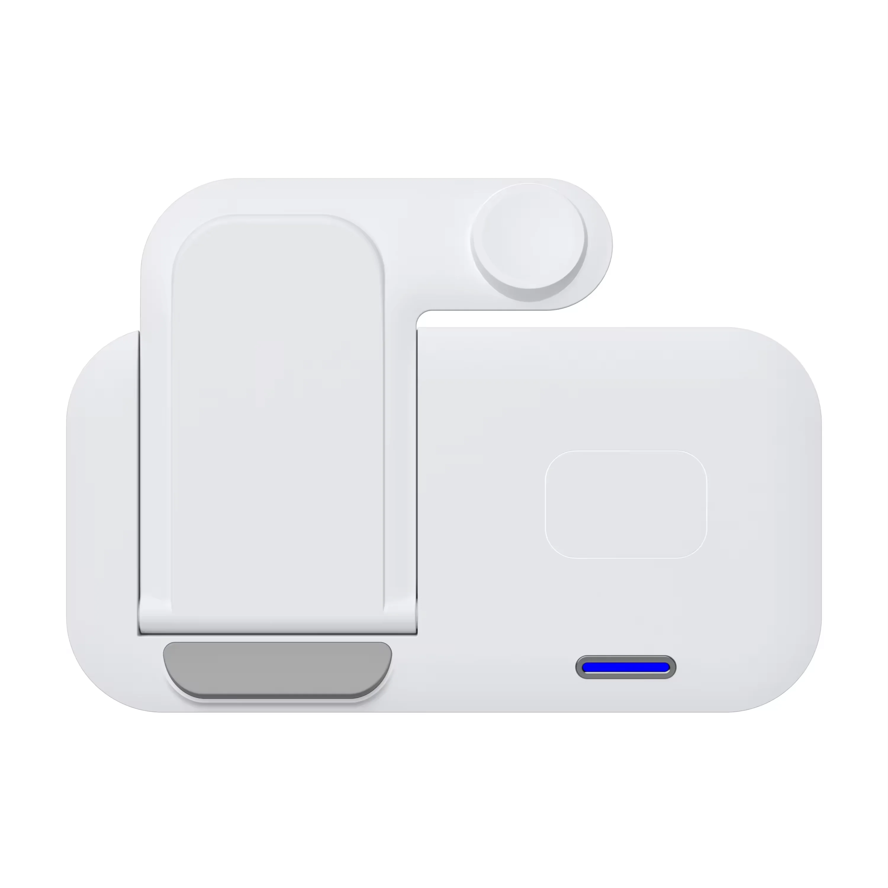 Multifunction  Foldable Wireless Charger  15W 3 in 1  Fast Portable  Charging Station for Mobile Phone/earphone/watch