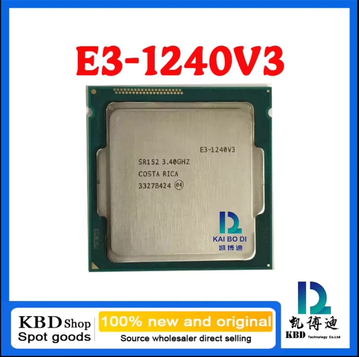 E3-1240V3 / 1241V3  100%NEW and ORIGINAL CPU Central Processor Unit