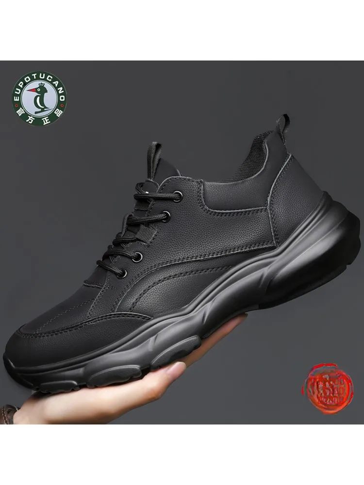 

Men's Casual Leather oes Breathable Fce Lined Soft Bot Sport oes Winter Warm Cotton oes EUROTUCANO Woodpeer