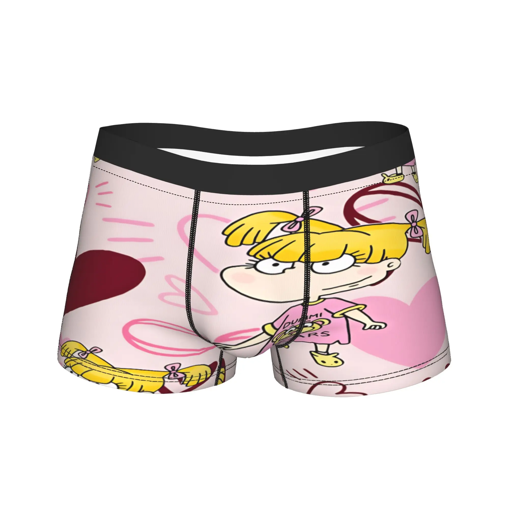 Rugrat Character Underwear  Man Boxer Brief Comfortable Boxer Shorts Quality Pattern Large Size Underpants