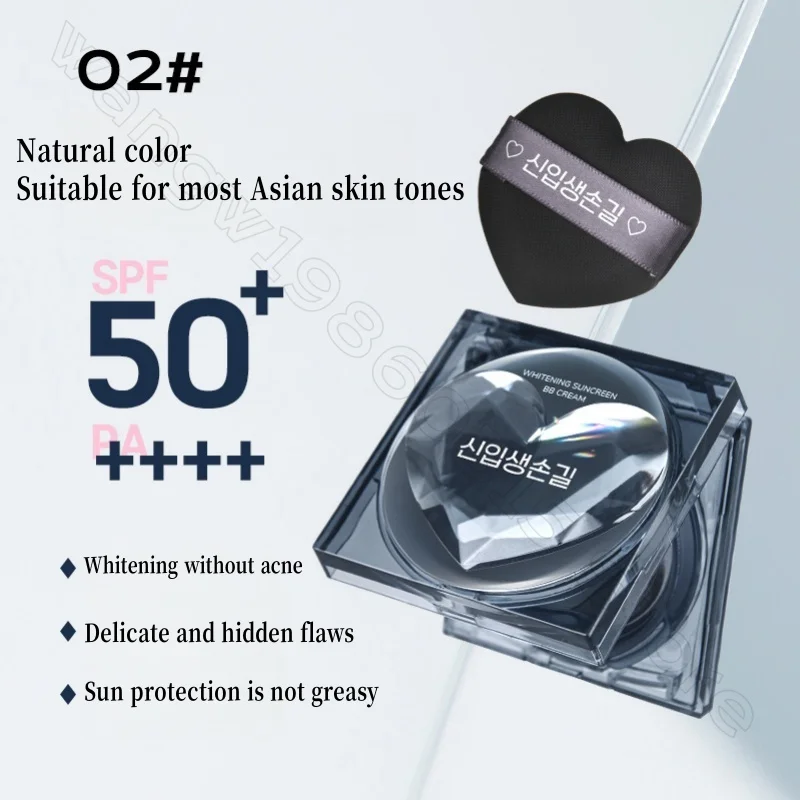 Air Cushion BB Cream Effectively Brightens The Skin Tone and Covers The Blemishes Without Taking Off Makeup and Sunscreen Makeup