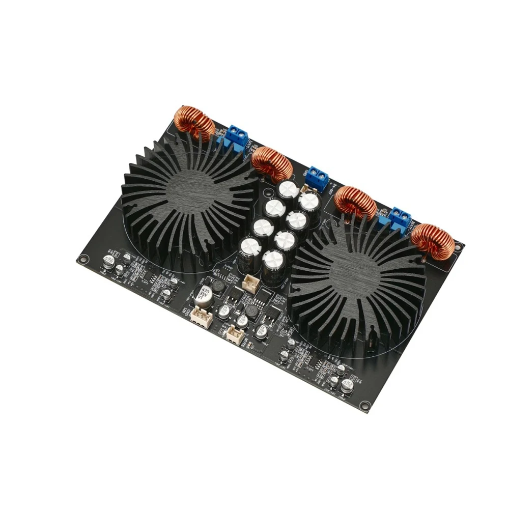 TPA3255 Digital Class D Dual-Core High Power 2.0 Amplifier Board (Heatsink Model) 600W+600W