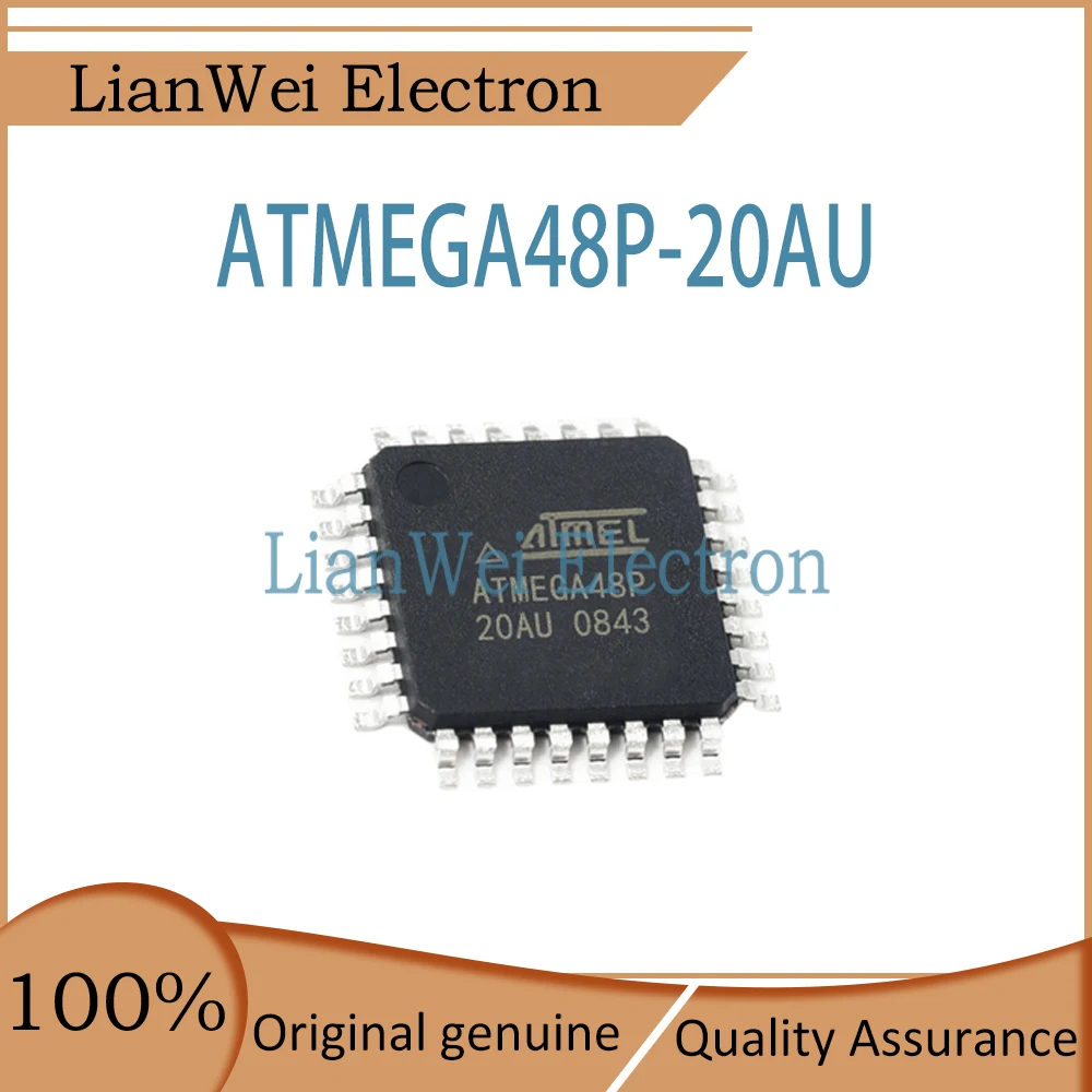 (1-10 Piece)100% New ATMEGA48P ATMEGA48P-20AU ATMEGA48 IC MCU Chipset TQFP-32