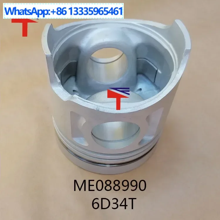 

6D34T engine piston ME088990 for Hitachi excavator parts
