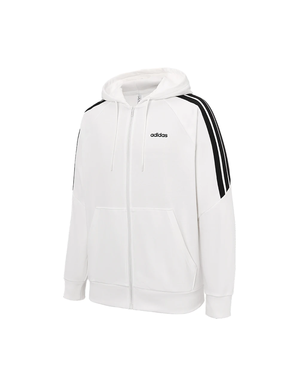 

Классическая толстовка на молнии Adidas M 3S FT FZ HDY Универсальная, эластичная и идеально подходит для повседневных приключений и повседневных прогулок