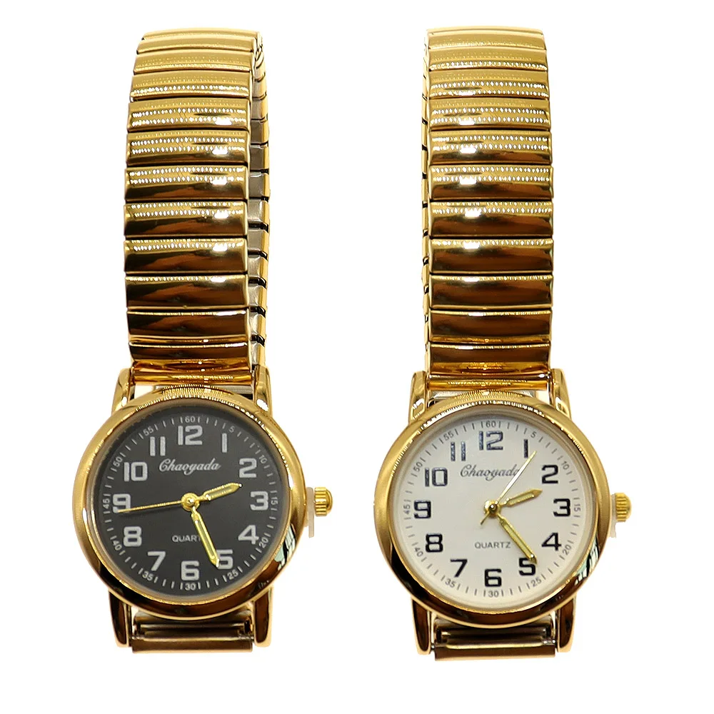 High Quality Business Sports Alloy Elastic Strap Stainless Steel Women's Simple Watches Fashion Casual Quartz Watch For Women
