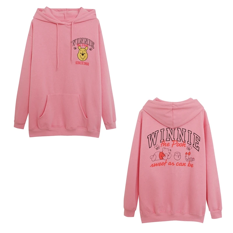 

Cute Heavy Embroidery Fleece Lined Loose Fit Hoodie Women's Trendy Cotton Polyester Blend Long Sleeve Winter Sweatshirt