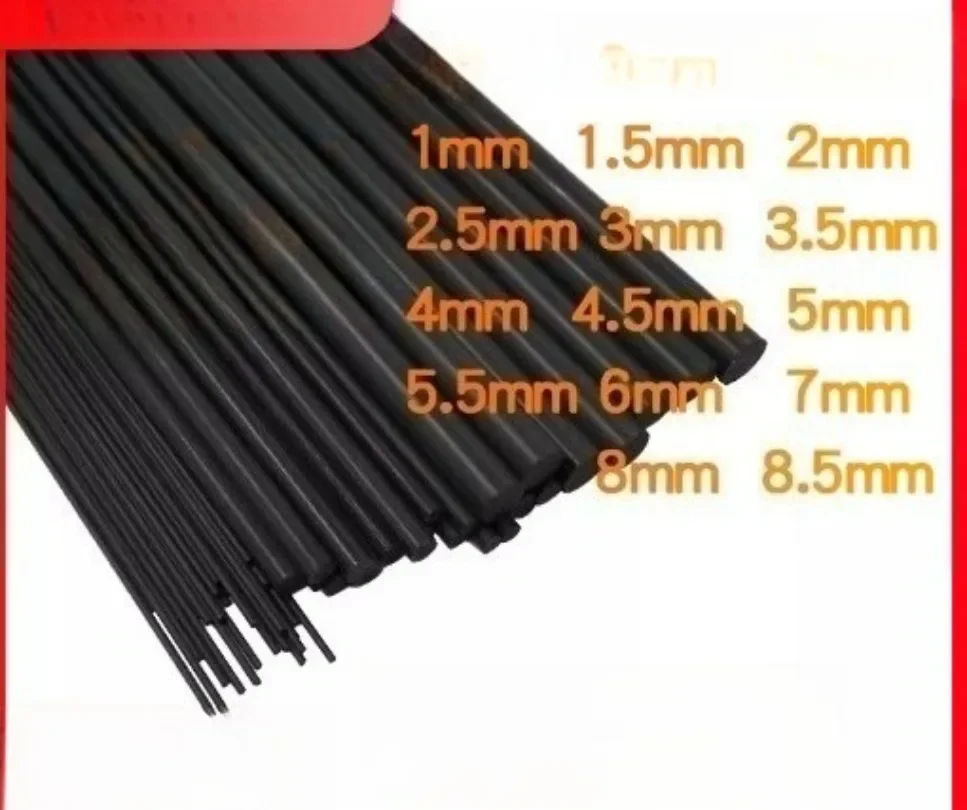 Round Pultruded Fiberglass Rod,frp rod, kite pole,OD1 2 3 4 5 6 7 8 10 11 12 14 16 20mm, 500mm length