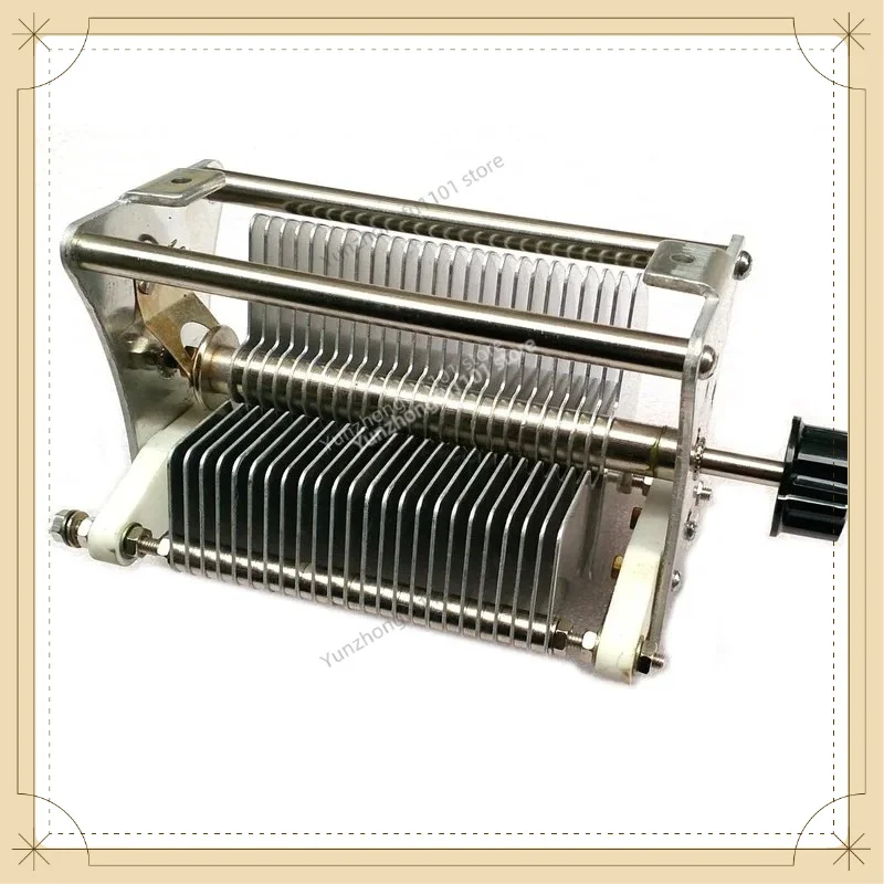 New Fudan Brand Single‑Gang Air Dielectric Variable Capacitor 20‑1000PF With Matching Knob For Radio RF DIY Experiment