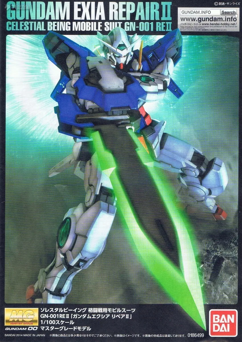 

Bandai MG 1/100 base LIMITED GUNDAM EXIA REPAIR2 Model Kit Assembly Action Figure Model Toys Gift FOR Kid