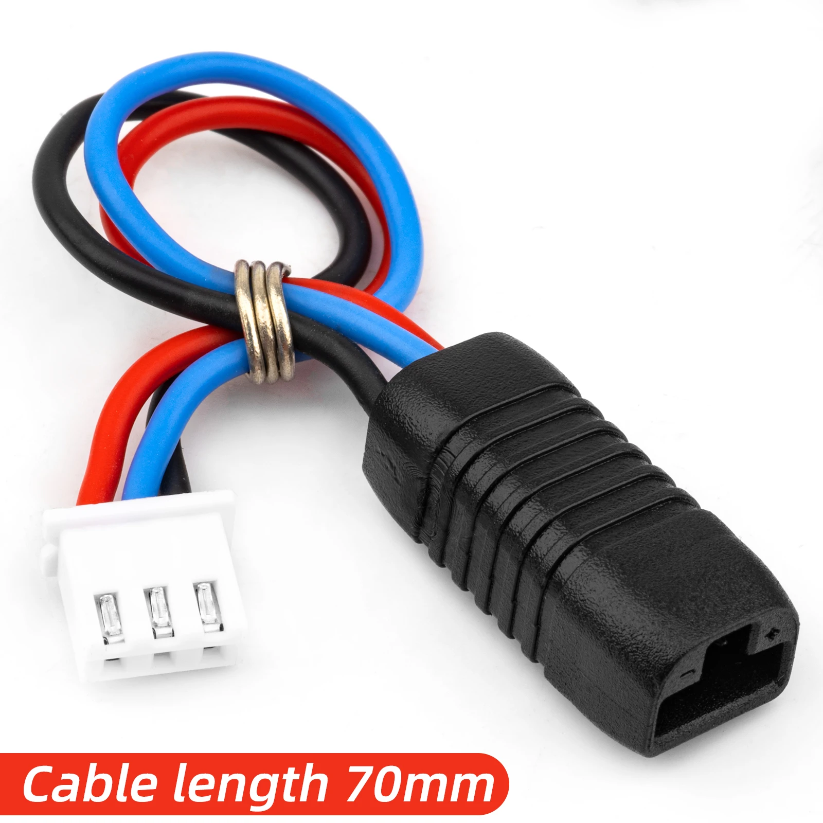 Kabel adaptera akumulatora RCXAZ Kabel konwersji wtyczki męskiej żeńskiej do samochodu TRX4M RC