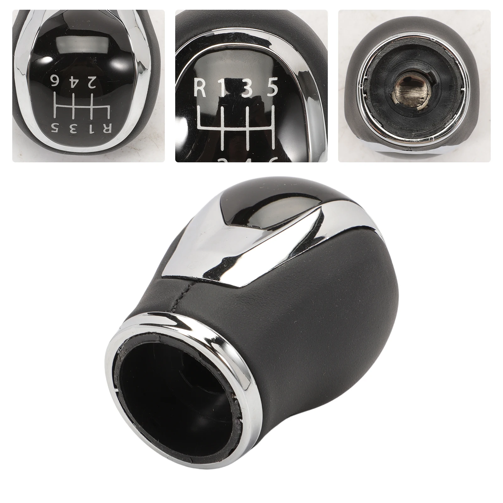 6 Speed Gear Shift Lever Knob Shifter Head Manual for Nissan Qashqai J11 X‑Trail T32 2016‑2017