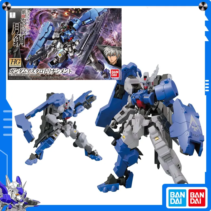 

Original Bandai Mobile Suit Gundam: Iron-Blooded Orphans 1/144HG Gundam Astaroth Rinascimento Anime Action Figure Assembly Model