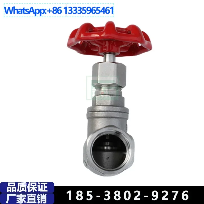 

Stainless steel globe valve J11W-16P thread globe valve, internal thread manual control valve tap water valve