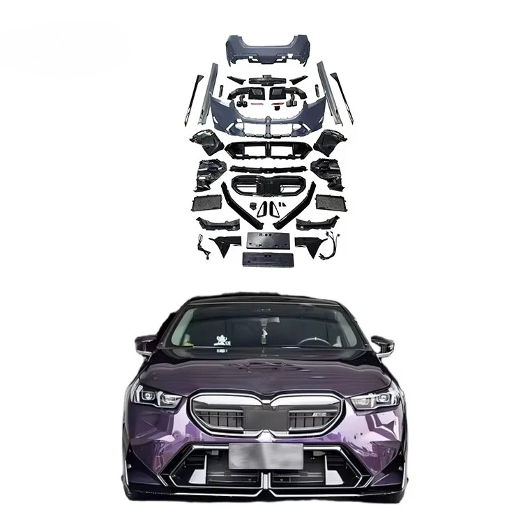 Full Set Bodykit for 5 Series G60/68 to M5 Style Body Kit Front Bumper Rear Diffuser Front Lip Easy Installation Auto Parts