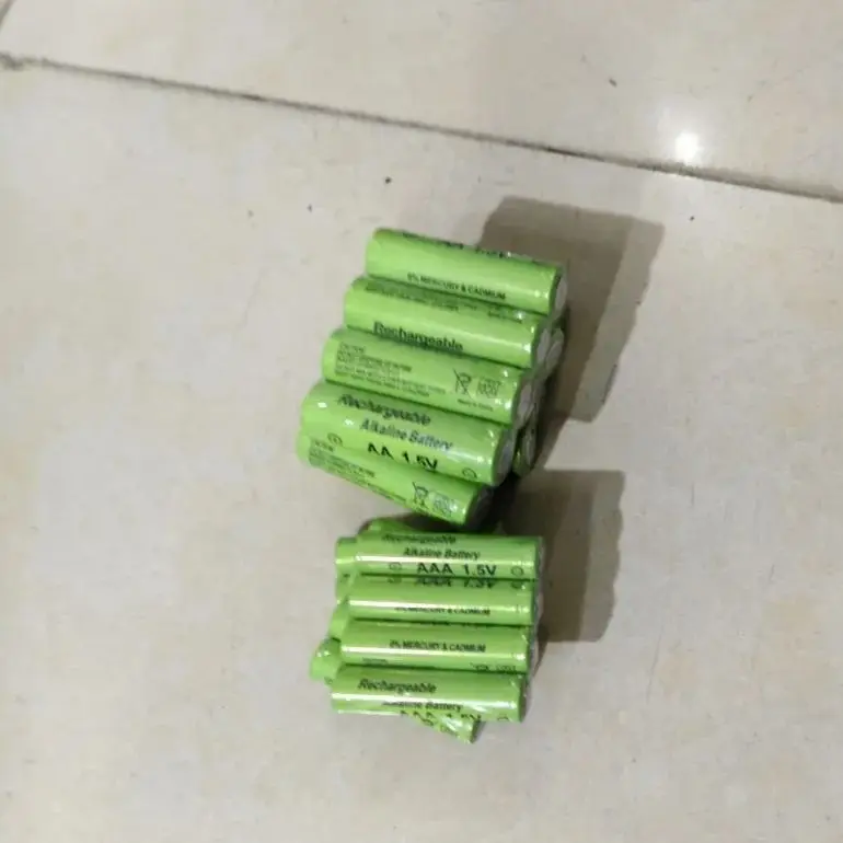 

Big promotion Li-ion AAA and AA Rechargeable Batteries USB Lithium-ion 3400mWh 1.5V AA +800mWh 1.5V AAA Battery air transport