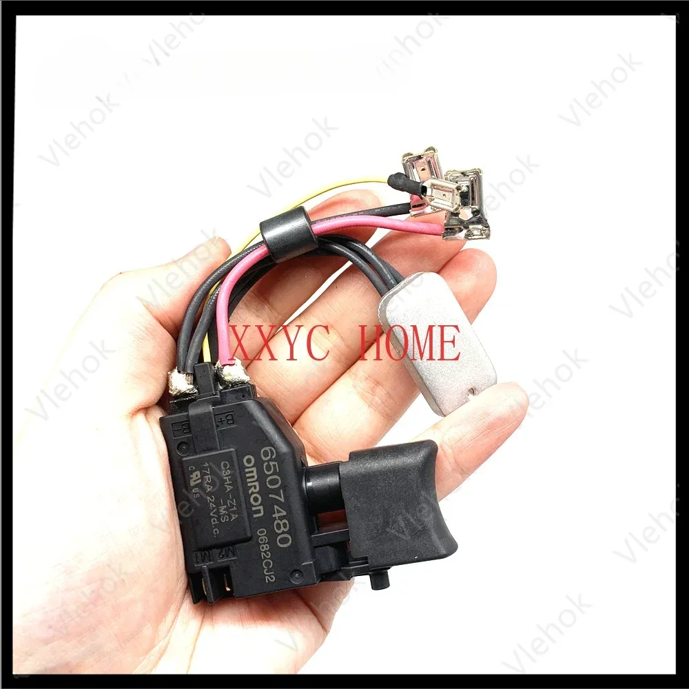 

Switch for MAKITA DHP343 DDF343 BHP343 DHP453 DHP453RFE DF453D DDF453RFE DDF453 BHP453 BDF453 6507480 6506751