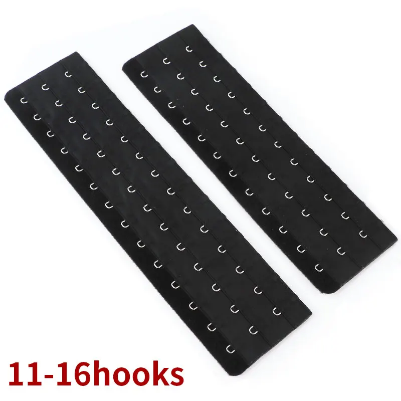 Corset extension buckle 11 bra back buckles 12 bra extender 14 clasp 16 accessories  breast tape hook and eye tape women