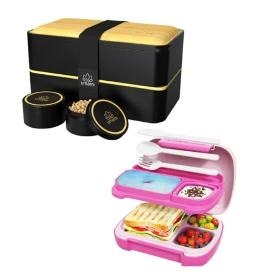 

Коробка для бенто из 2 предметов для взрослых, контейнеры для обеда Bento на 40 унций и 23 унций, любимая коробка для бенто для родителей с игривым дизайном