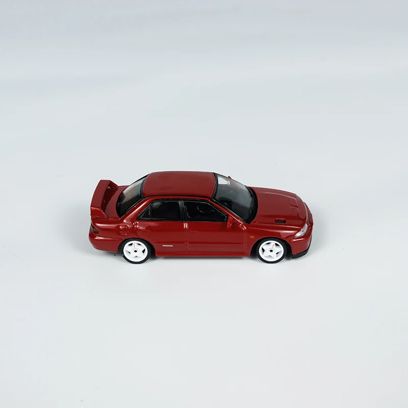 Tarmac Works 1:64 modelo de carro Lancer GSR Evolution II coleção de veículos fundidos em liga - vermelho