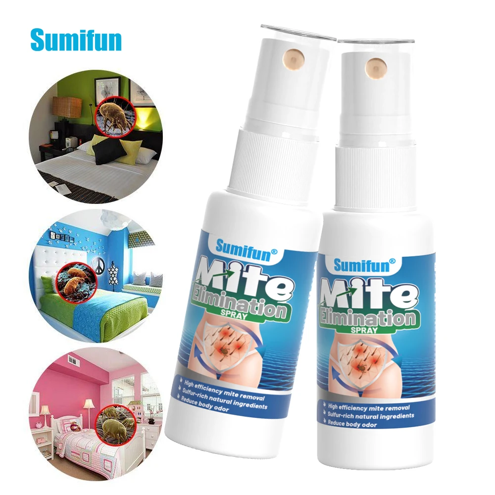 

1/3/5pcs Pubic Lice Antibacterial Spray Scabies Lice Removal Liquid Skin Care Anti-Mite Medical Plaster Anti-Itch HerbFluid 30ML