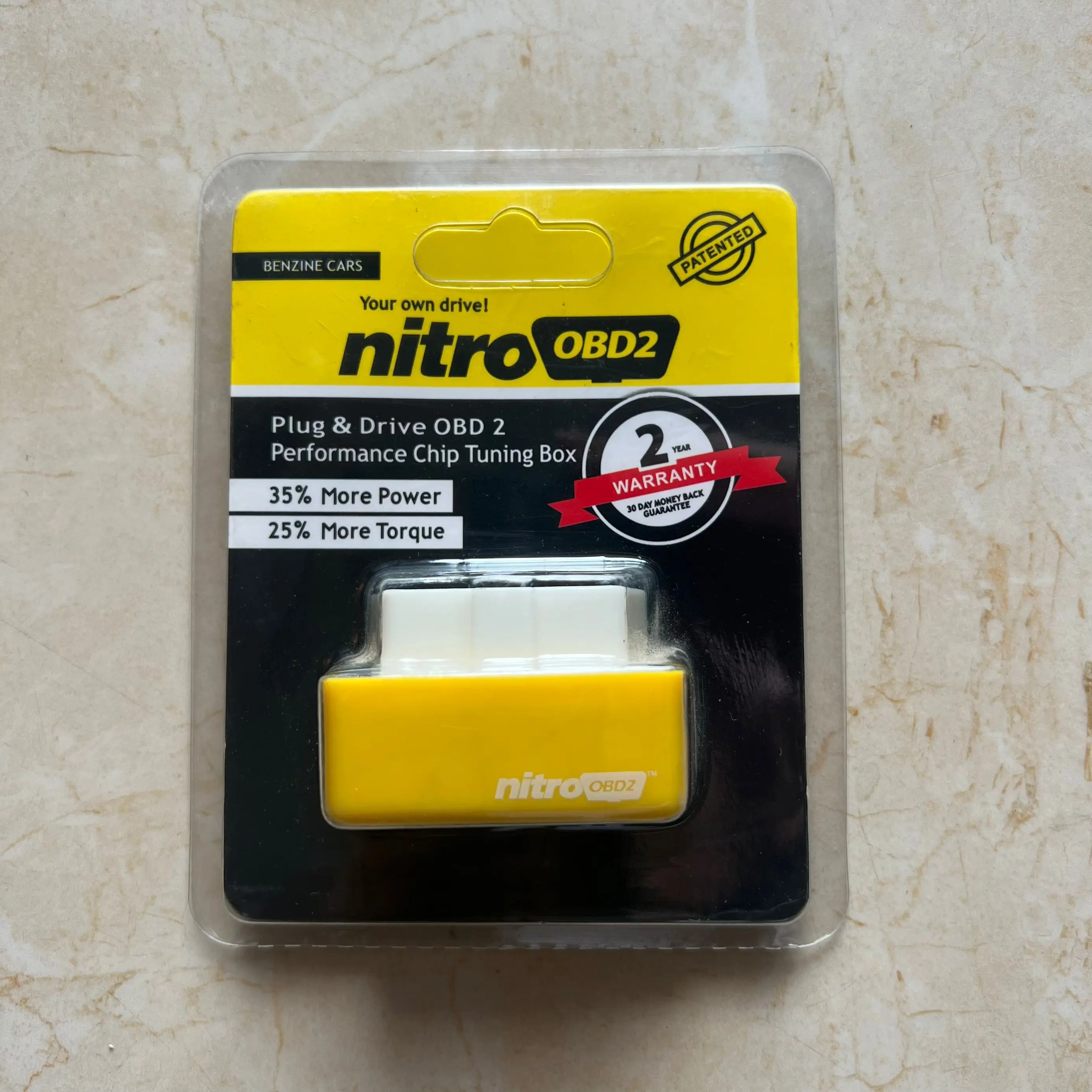 Экономичный чип-тюнинг-бокс Plug & Drive Nitro/Eco OBD2 для автомобилей: экономия топлива, увеличение мощности, 2 цвета