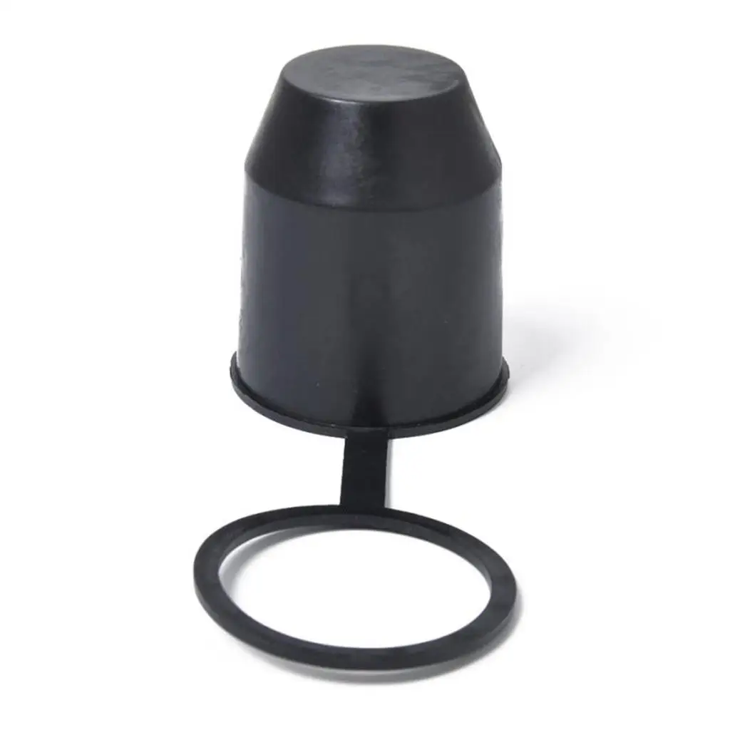 Durable Car Towing Hitch Towball Plastic Cover Dust Protector Trailer Ball Cap for 50mm Standard Tow Balls