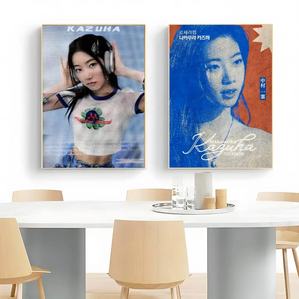 Graceful Kpop Idol N-Nakamura Kazuha Poster Wall Art Print Decorative Mural Home Decor Gift Unframed
