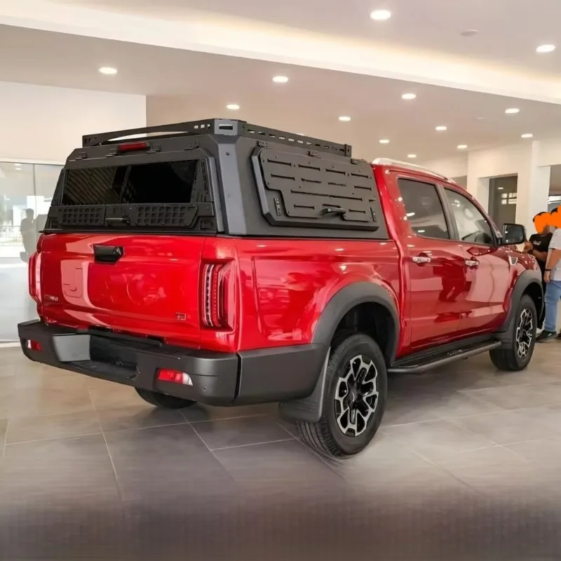Compatible With Jac T6/t8/t9/hunter/hantu 3 -way Opening Full-height Pickup Canopy Rear Bed Cover