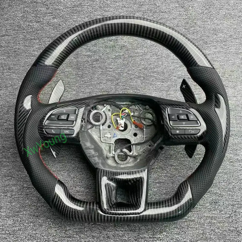 For MG MORRIS-GARAGE ZS GS HS MG3 MG5 MG6 100% Real Carbon Fiber Car Steering Wheel