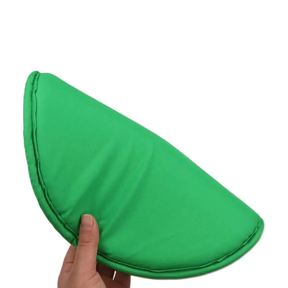 Soft Sponge Round Chair Pad Solid Color Circular Chair Cushion 30CM Washable Stool Cushion Office