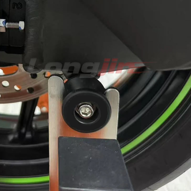 دراجة نارية M6 M8 M10 Swingarm بكرات المنزلق حامل المسمار وقوف السيارات مسامير ل CFMOTO 250SR 450SR 650NK 800NK 675SR مسامير وقوف السيارات