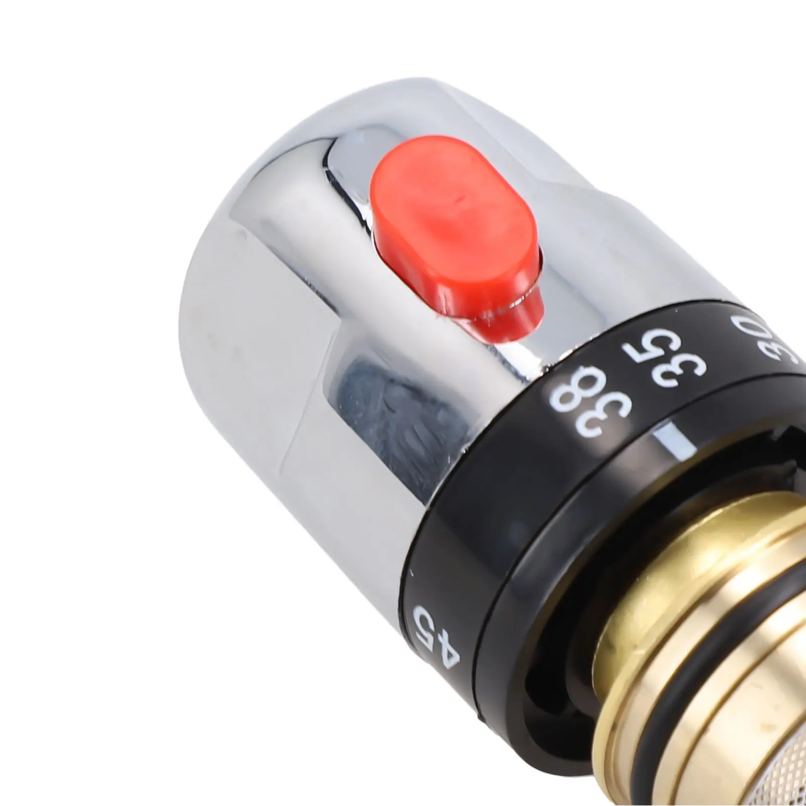 Chrome Plated Thermostatic Cartridge Replacement for Bath Shower Mixer Valves with 0.05-0.5 MPa Pressure Range
