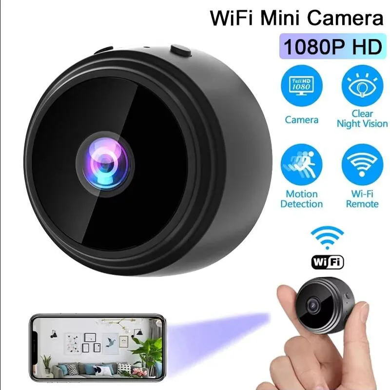 

Мини Wi-Fi камера A9 1080P HD беспроводной мониторинг защита безопасности удаленный монитор видеокамеры видеонаблюдения умный дом