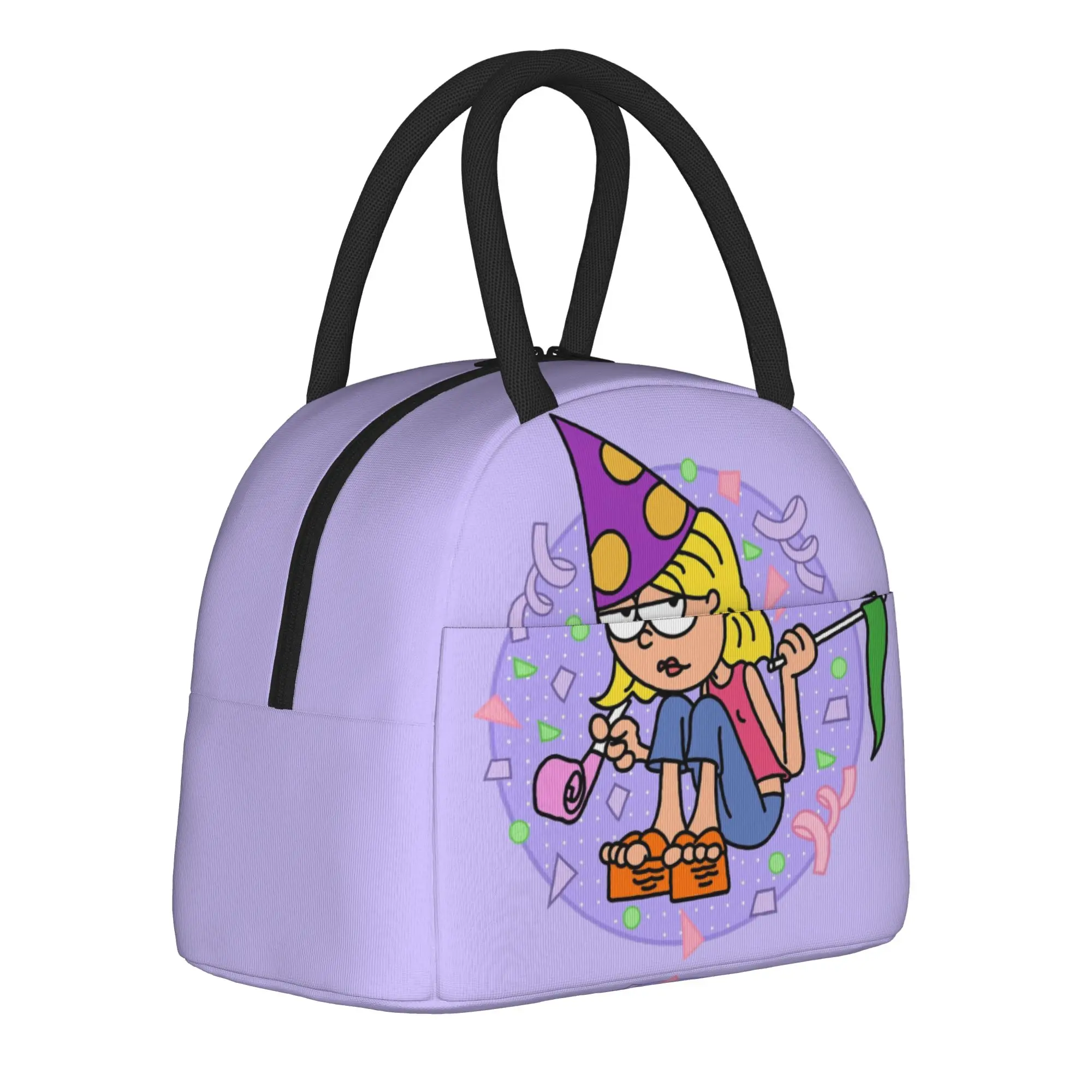 

Lizzie McGuire Birthday Insulated Lunch Bag High Capacity Lunch Container Cooler Bag Tote Lunch Box College Picnic Men Women